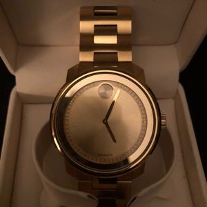 Movado Bold Gold Tone Watch